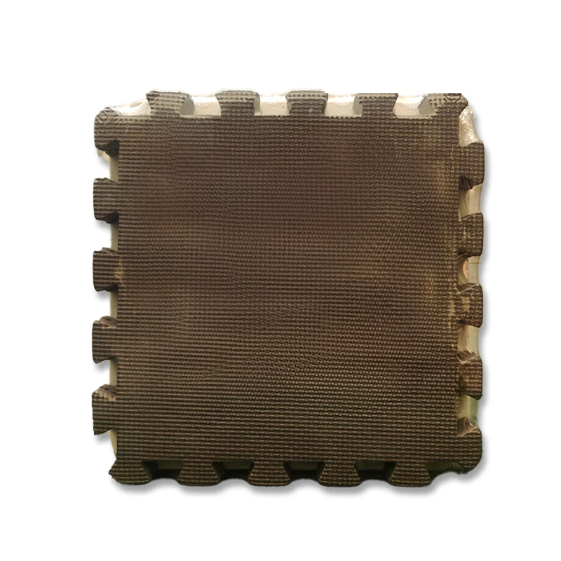 Tatami  Tatami Goma Eva Marrón y Beige | 30x30cm | 10mm | Paquete 9 unidades